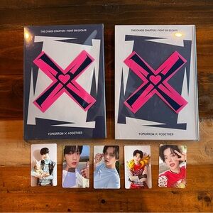 Txt tomorrow x together kpop the chaos chapter fight or escape album bundle